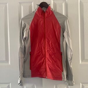EMS Eastern Mountain Sports Polartec Pertex Microlight Quilted Zip Jacket Small